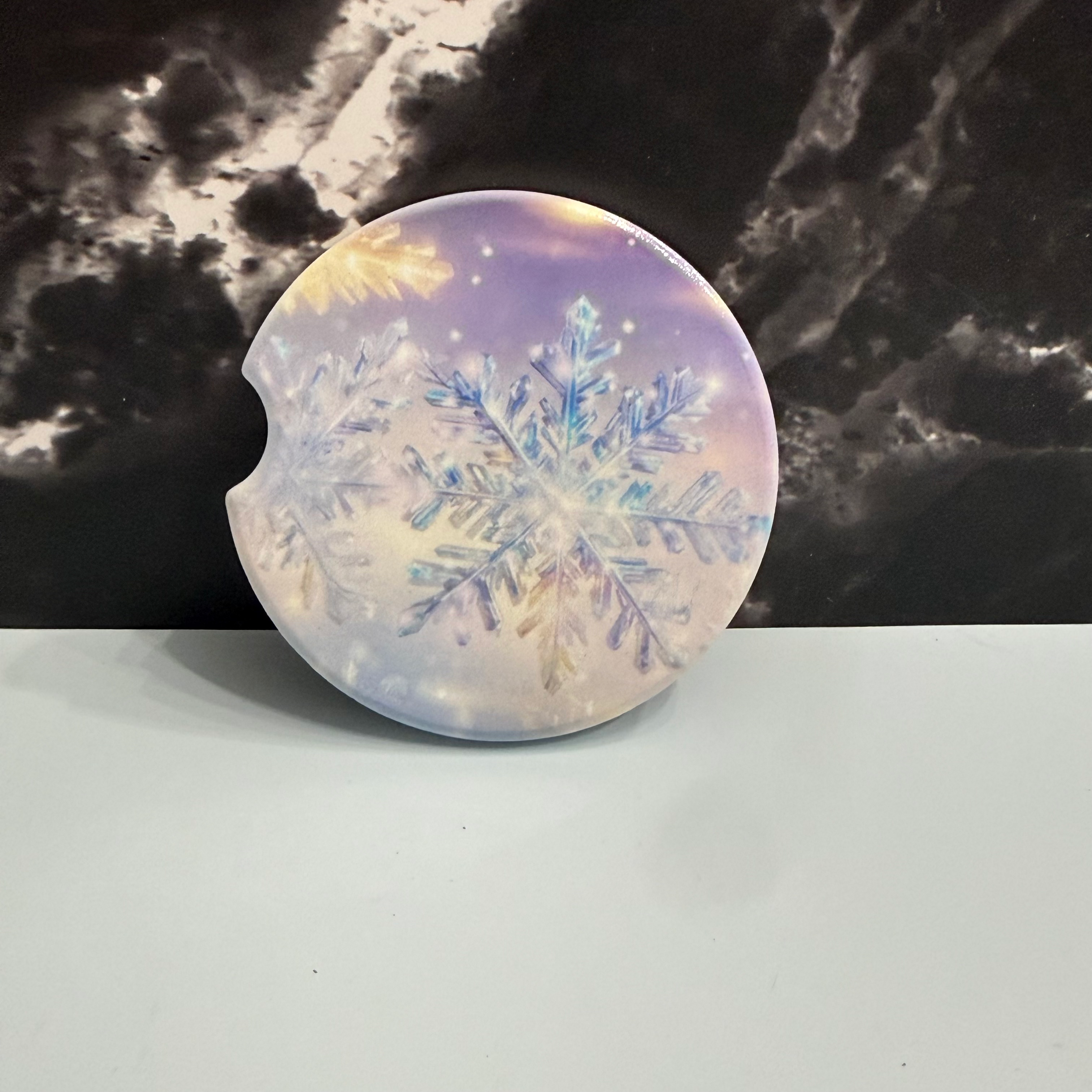 Iridescent Snowflakes
