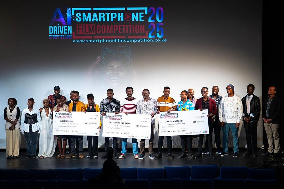 Young Creatives Shine at Kenya’s AI-Powered Smartphone Film Competition