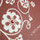 Thumbnail: red floral personalized note card