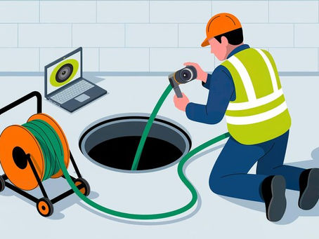 sewer scope inspection
