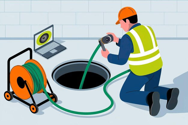 sewer scope inspection