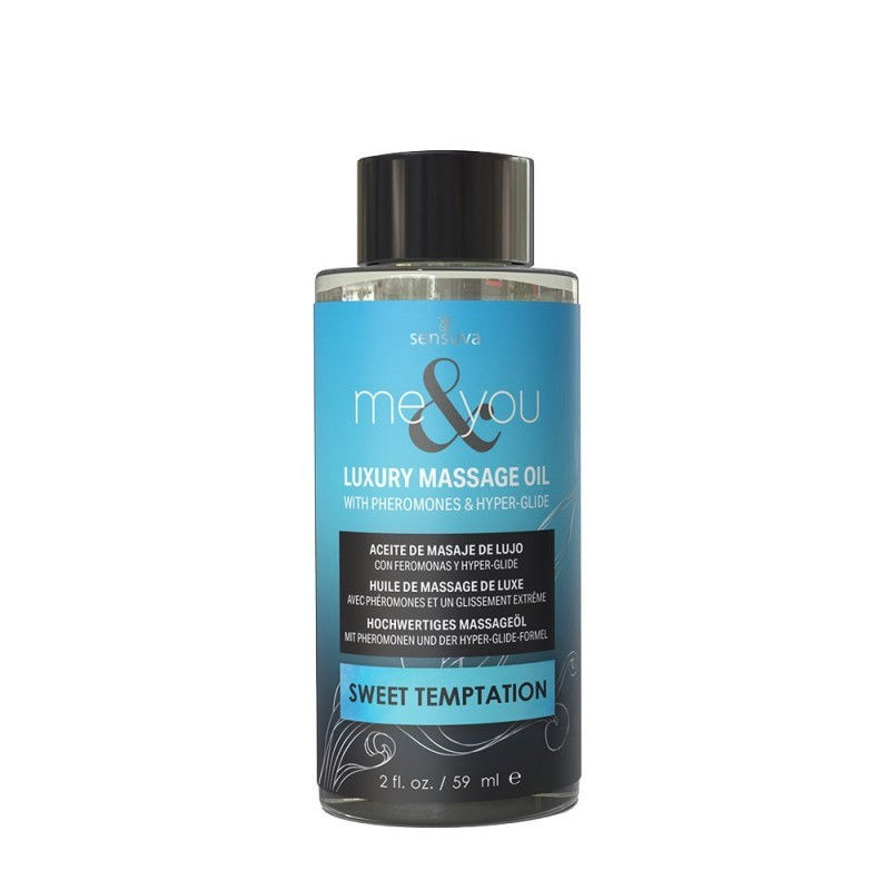 Aceite de Masaje Me & You "Sweet Temptation" Con Feromonas 59 ml.