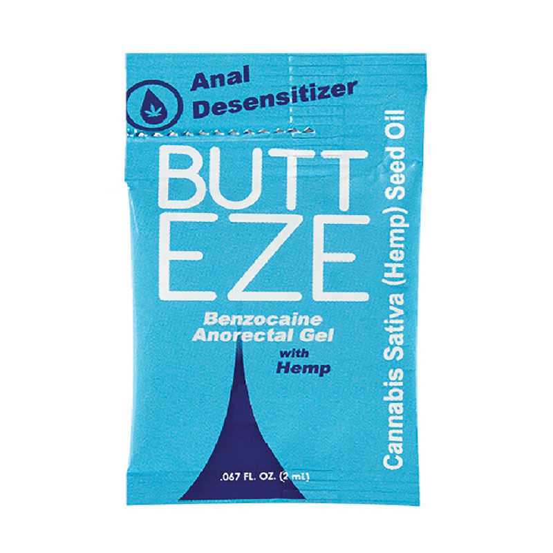 Sachet de Lubricante Butt Eze Anal Desensibilizador 2 ML.