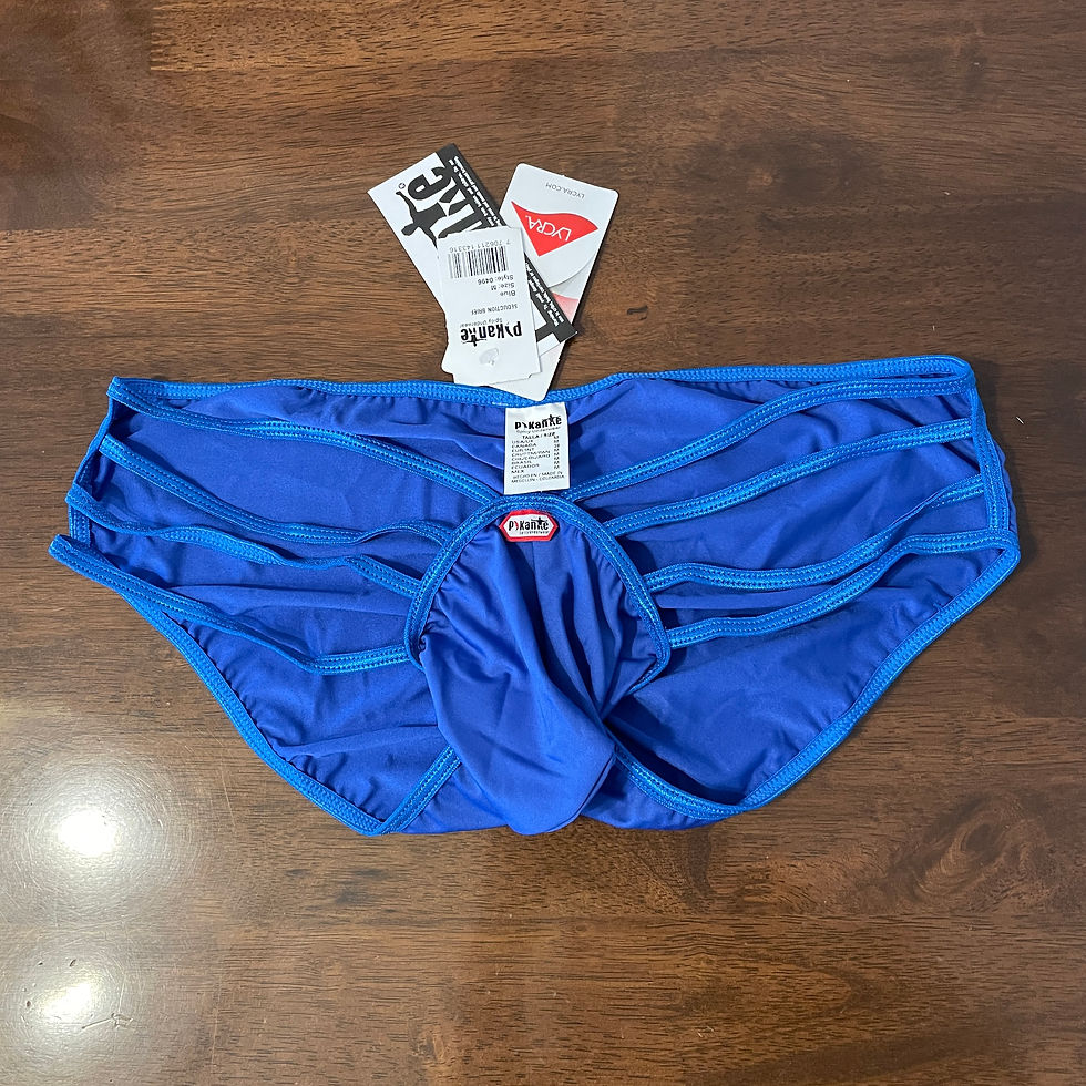 Miniatura: Slip "Seduction Brief" azul Disponible en Talla M