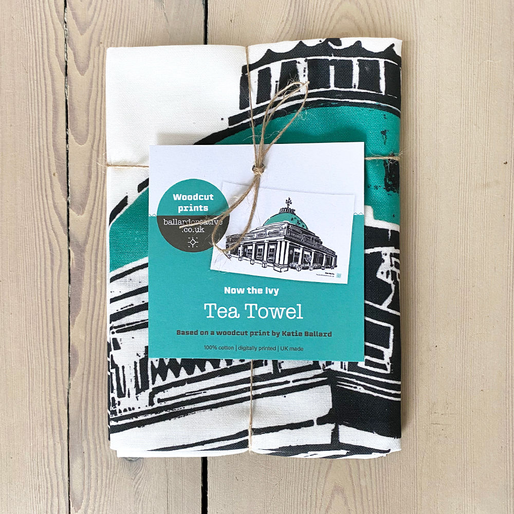 Tea Towel - Now the Ivy