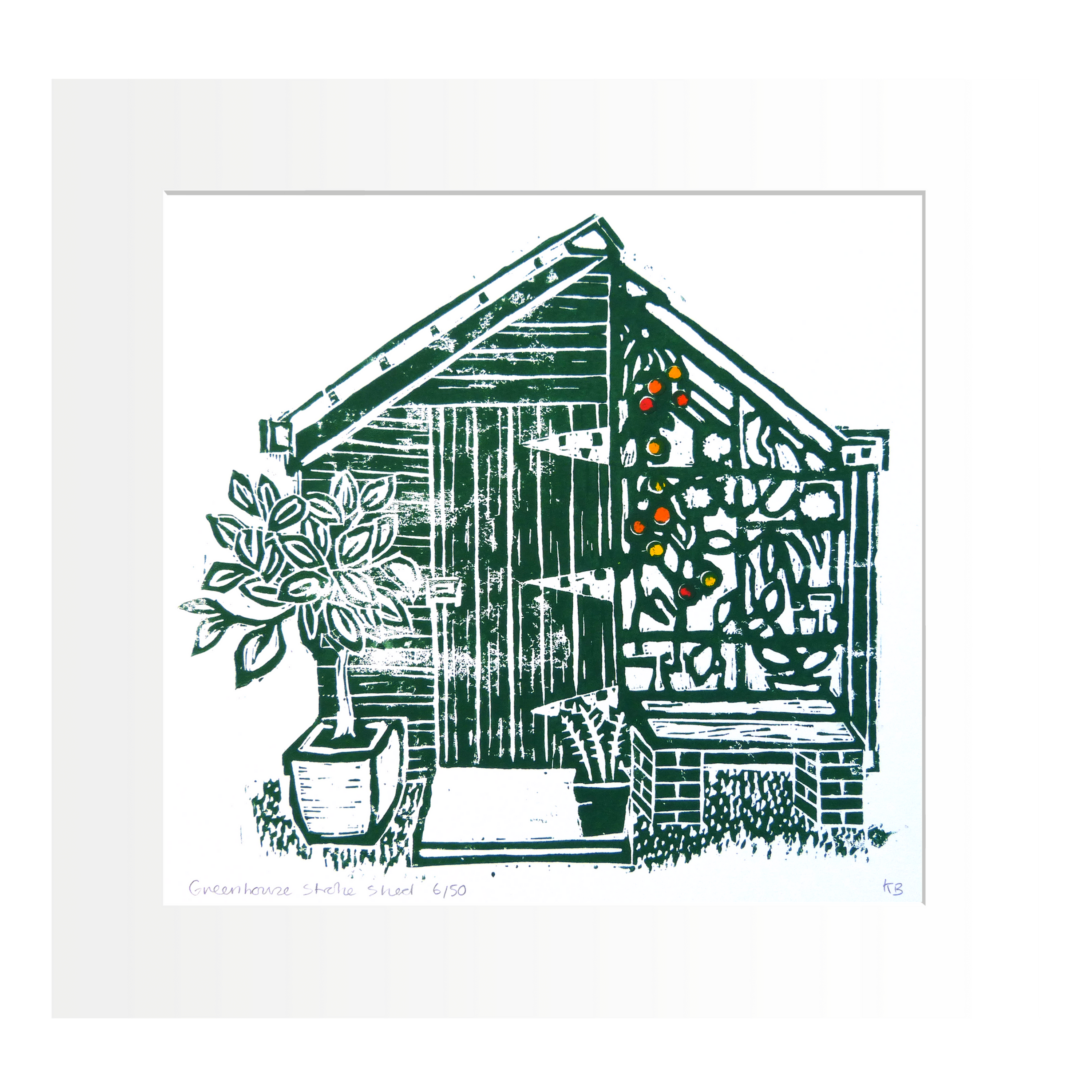 Greenhouse Stroke Shed - Green