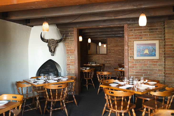 The Cork dining room