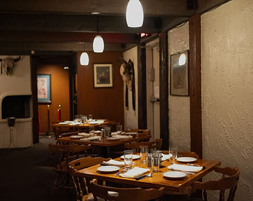 The Cork back dining room