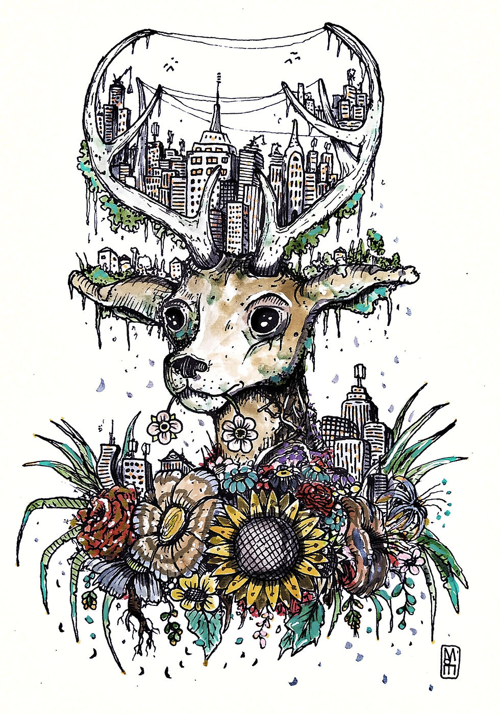 Miniatura: New York on Deer