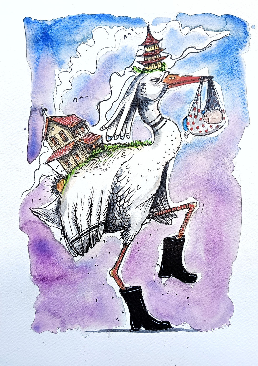 Miniatura: Puyang on Stork