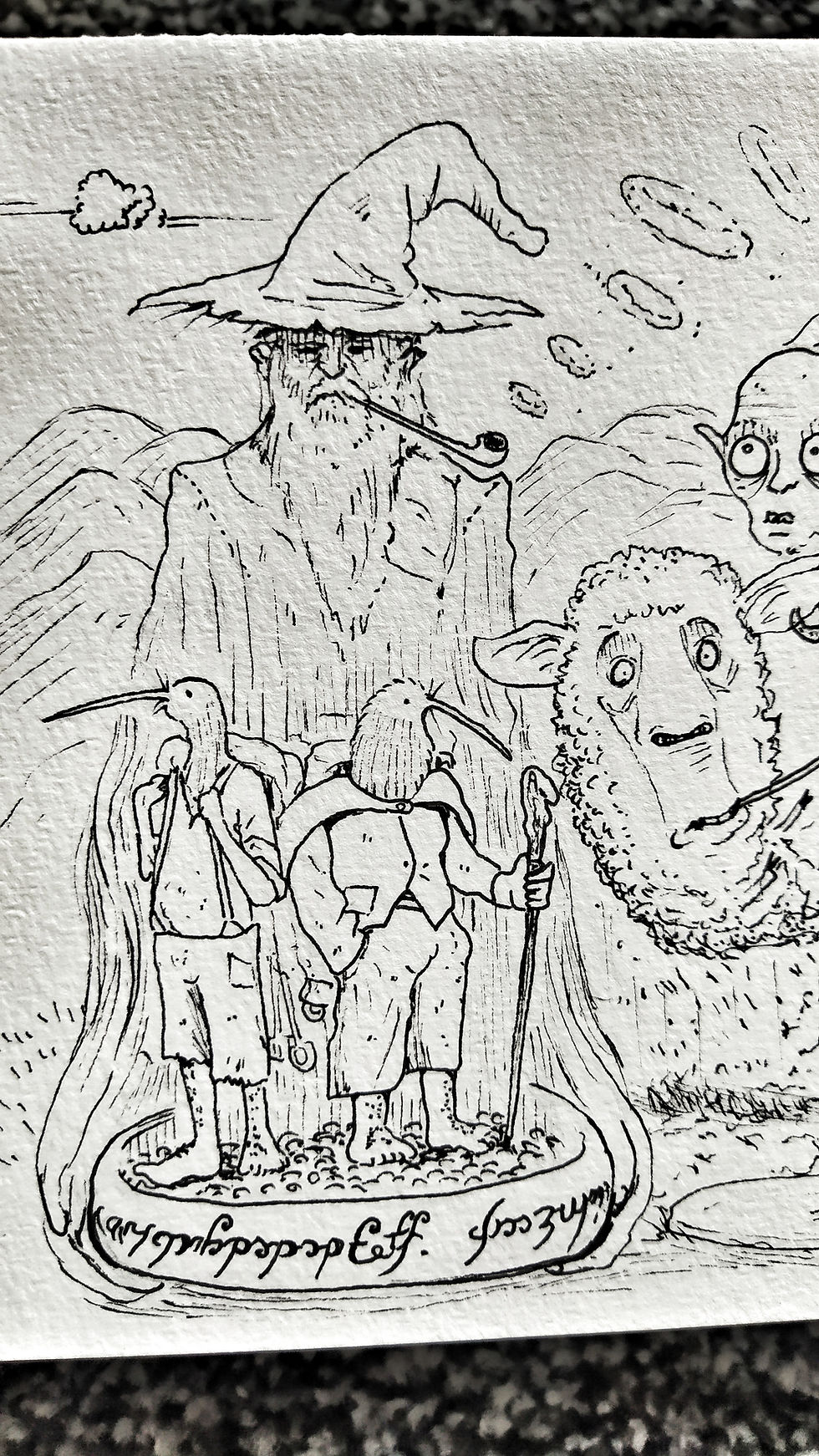 Miniatura: The lord of the rings in Kiwiland