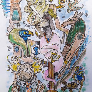 Chaos in a dream