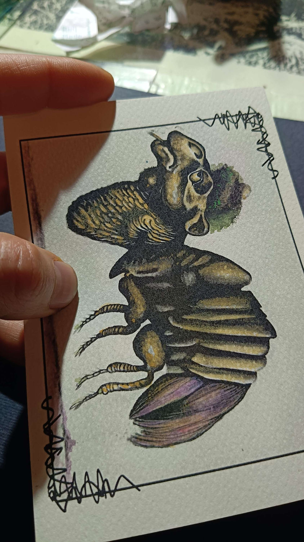 Miniatura: Camel + insect 
