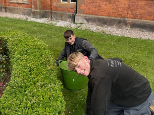 Northhort Ltd Work Experience team gardening and composting in Cheshire
