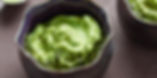 Purée de petit pois à la menthe et au Chili (incluse)