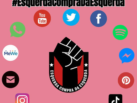 Nos encontre nas redes sociais