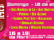 Programação Festival ECDE 18/04
