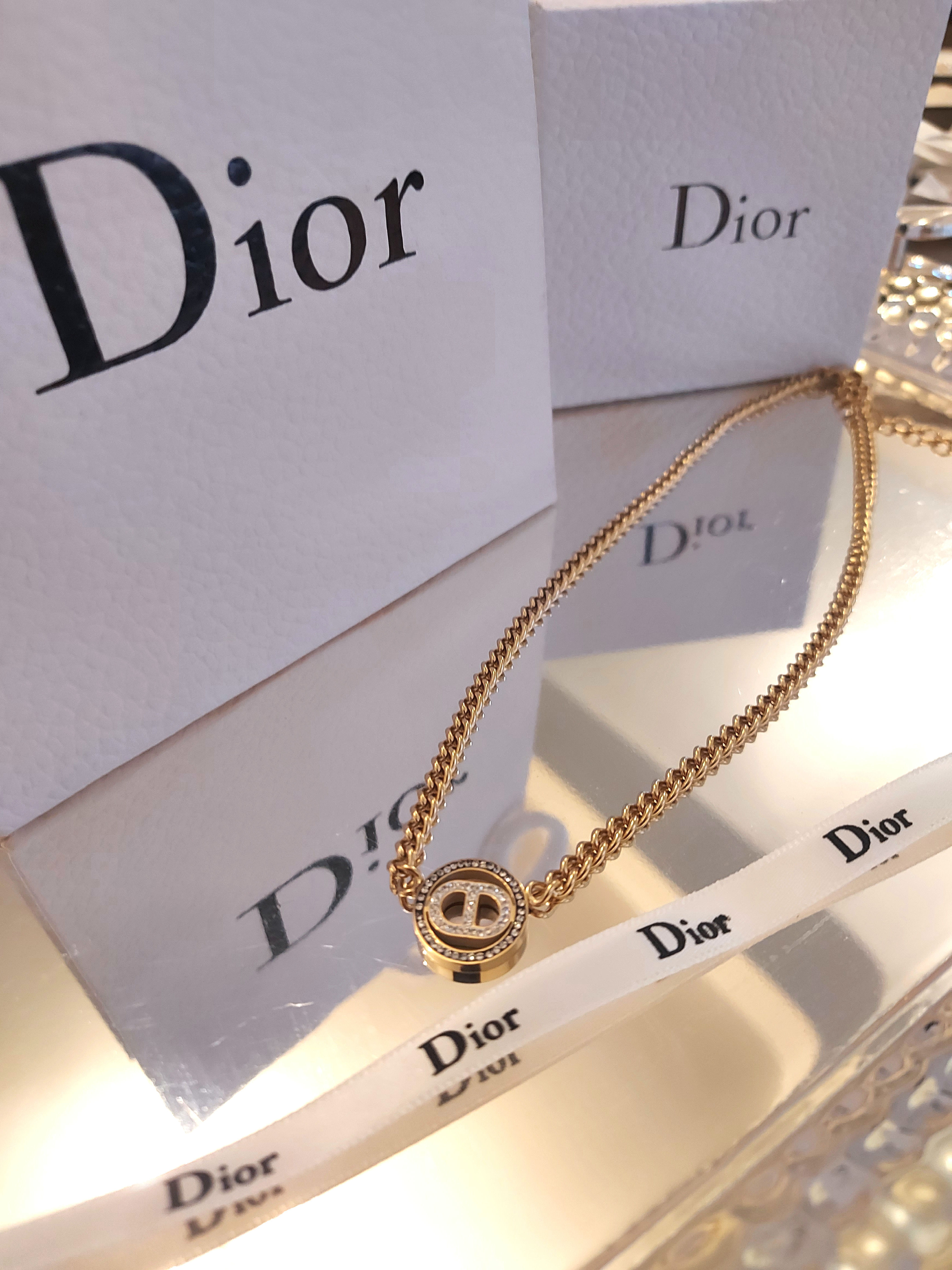 Collar cadena Christian Dior