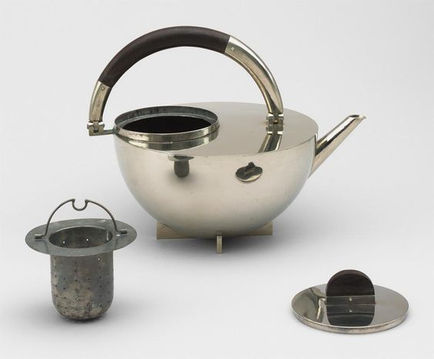 Marianne brandt, teapot, 1924