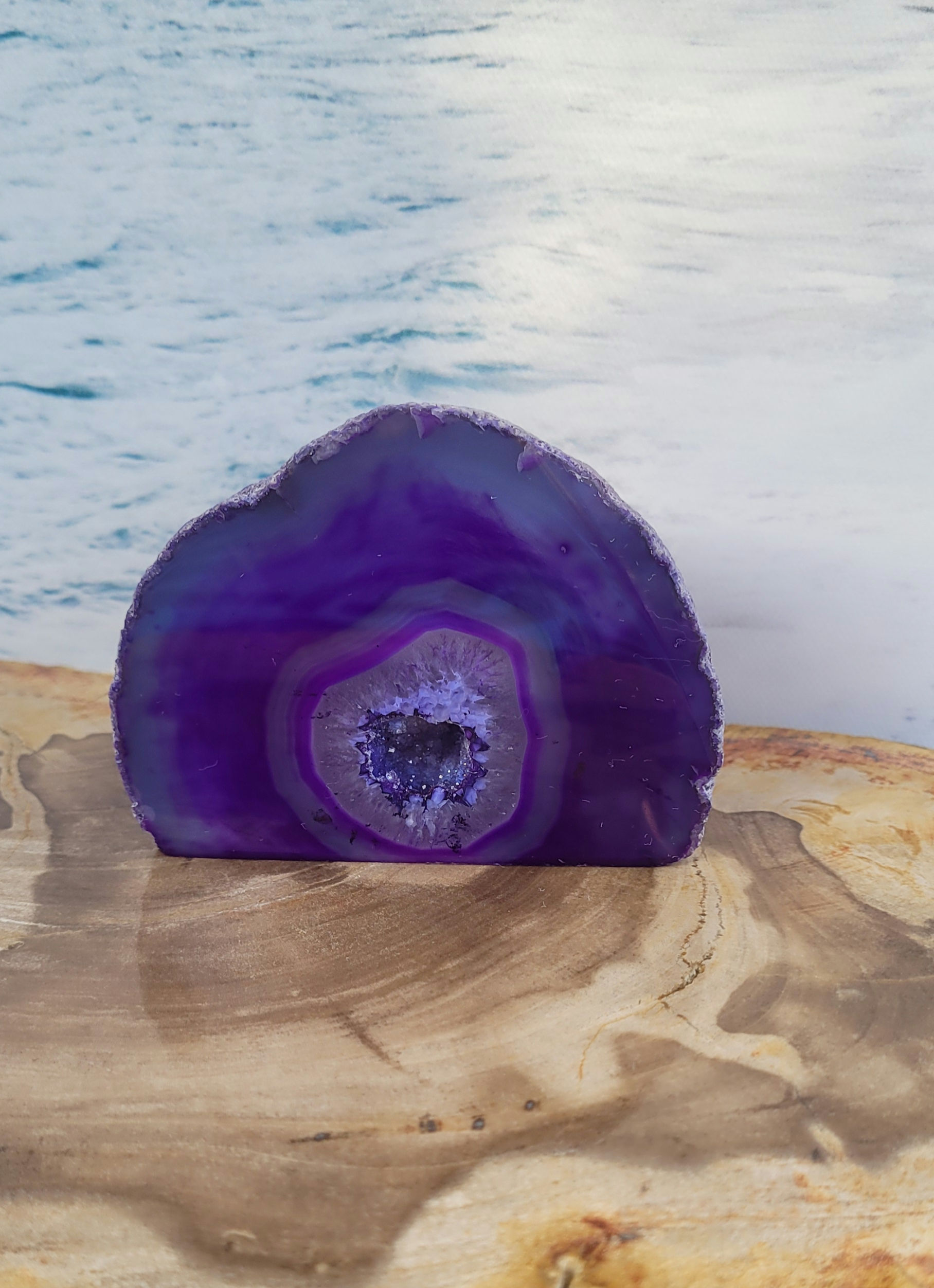 Agate Geode Dyed