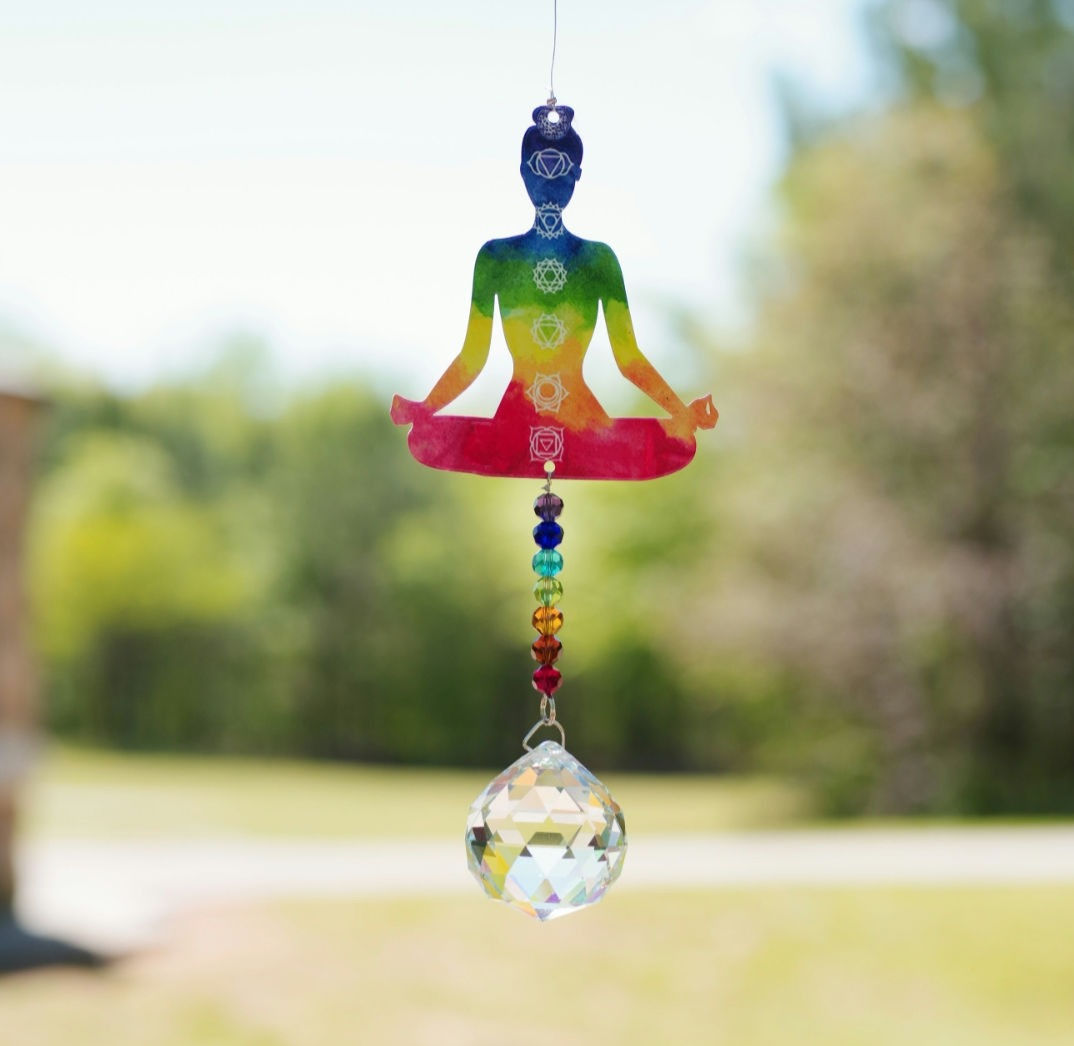 Chakra Meditation Suncatcher