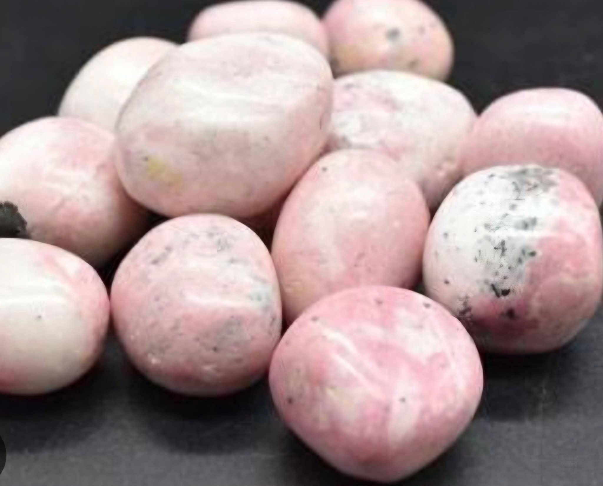 Peruvian Rhodonite Tumbled Stone