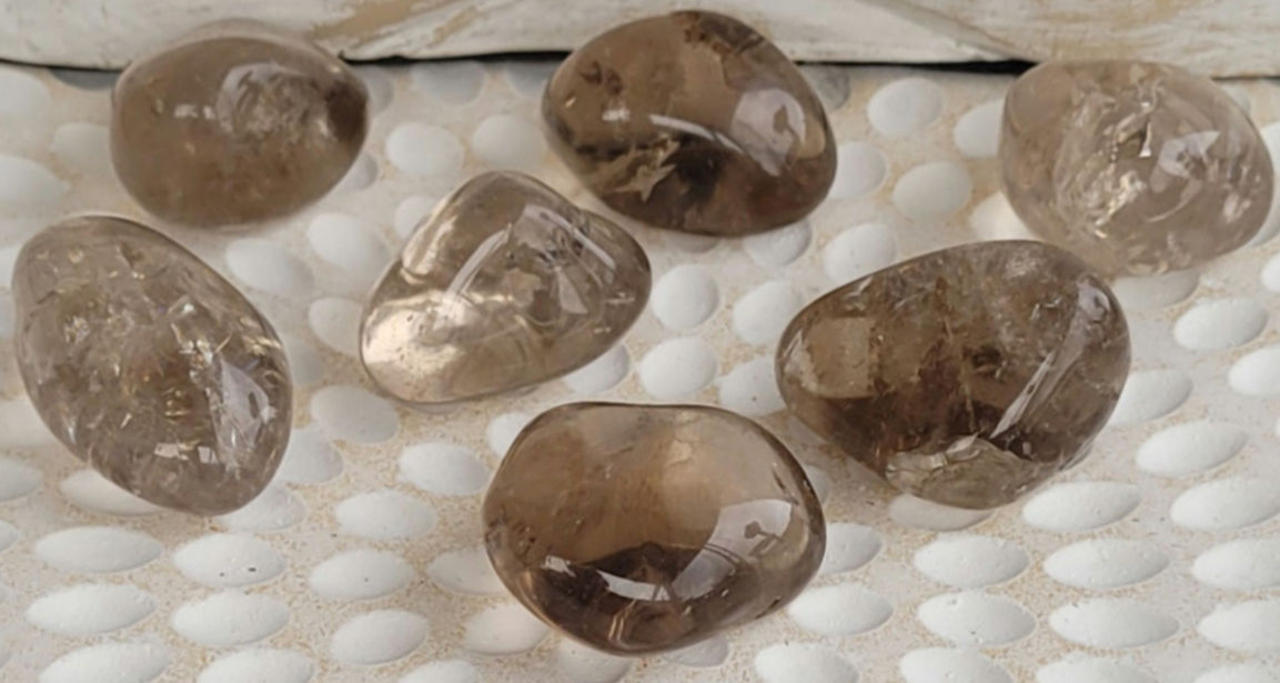 Smokey Quartz Tumbled Stone