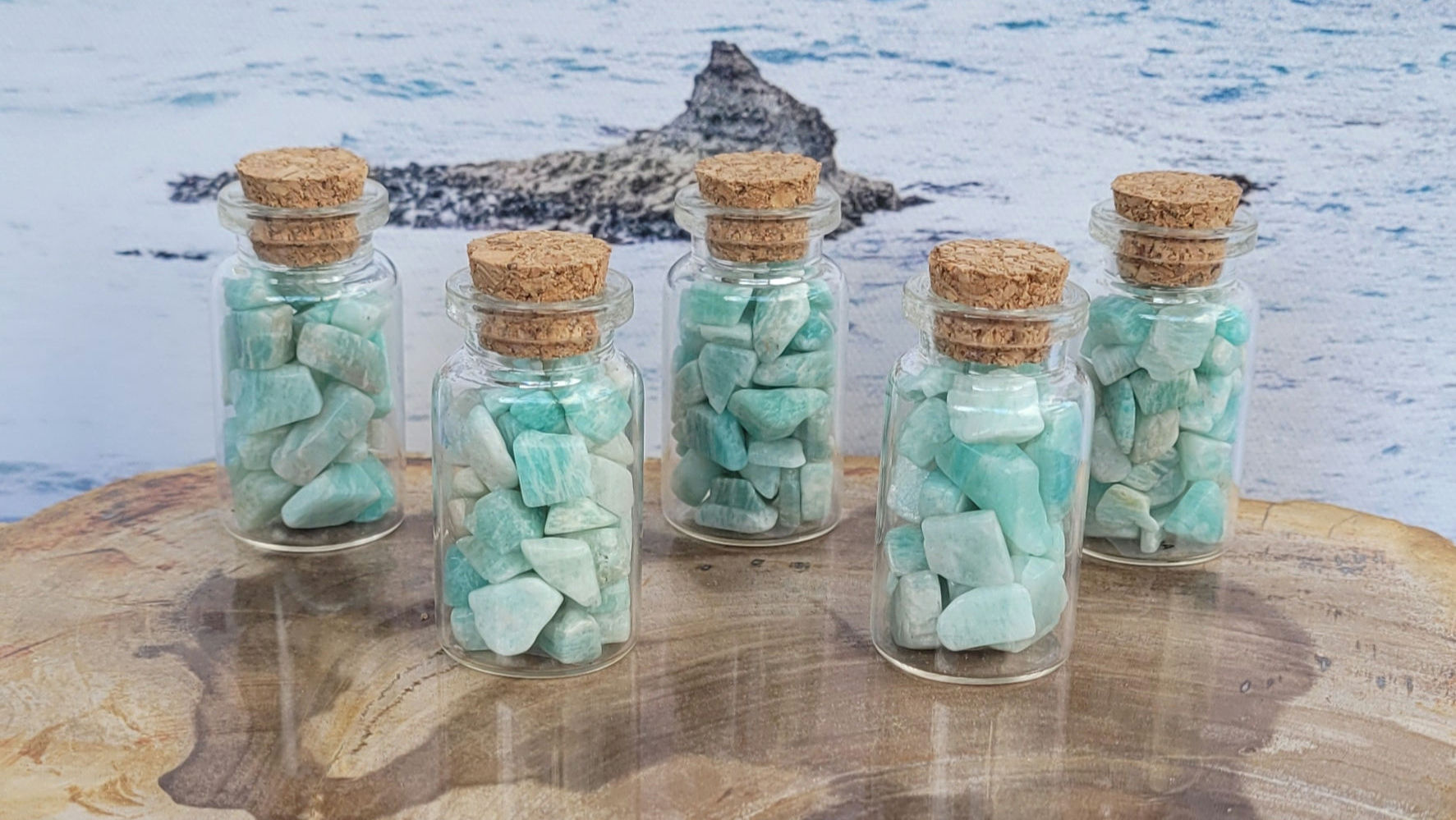 Amazonite Chips Bottle