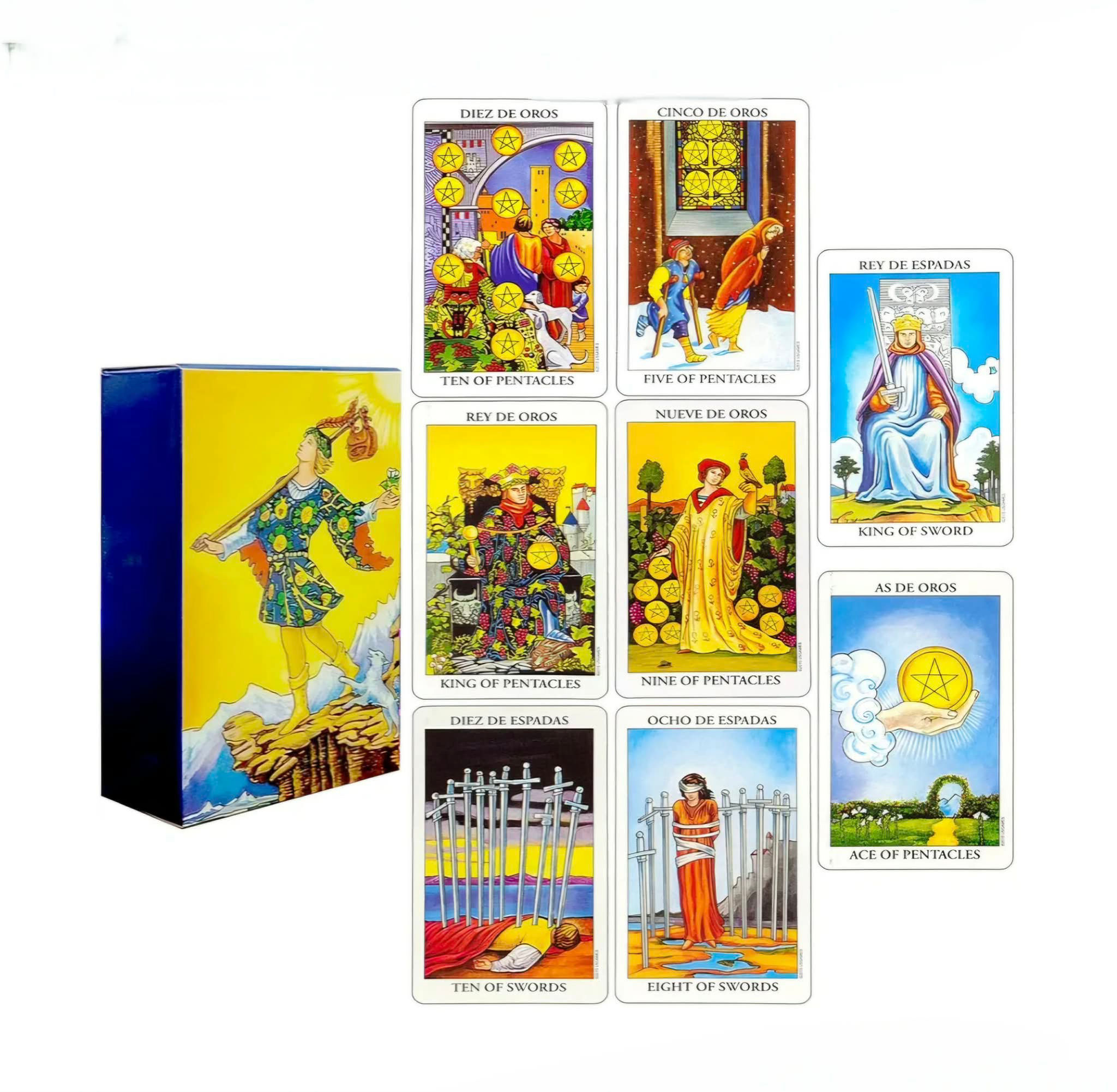 Radiant Ryder Waite Tarot Cards