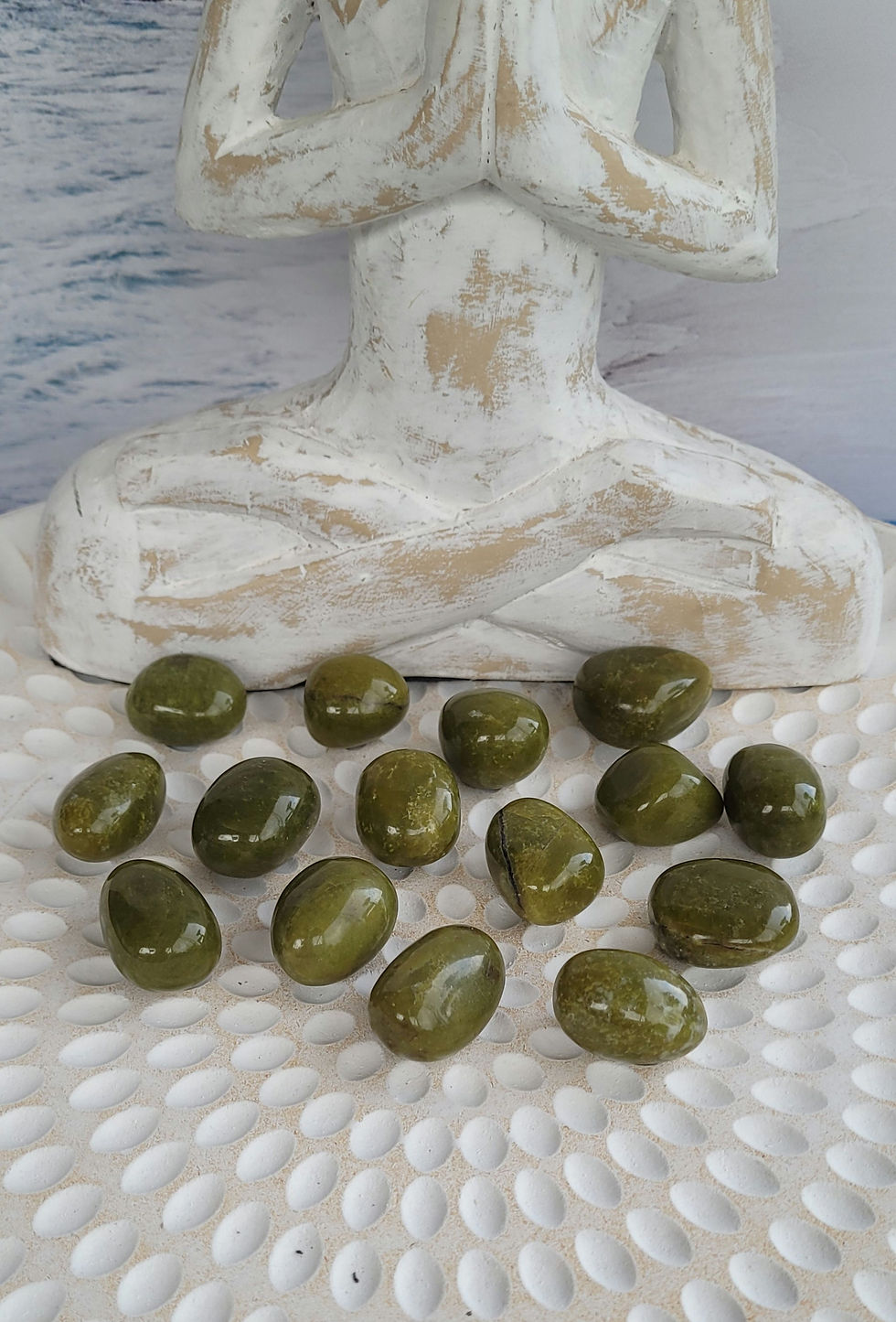 Green Jade Tumbled Stone