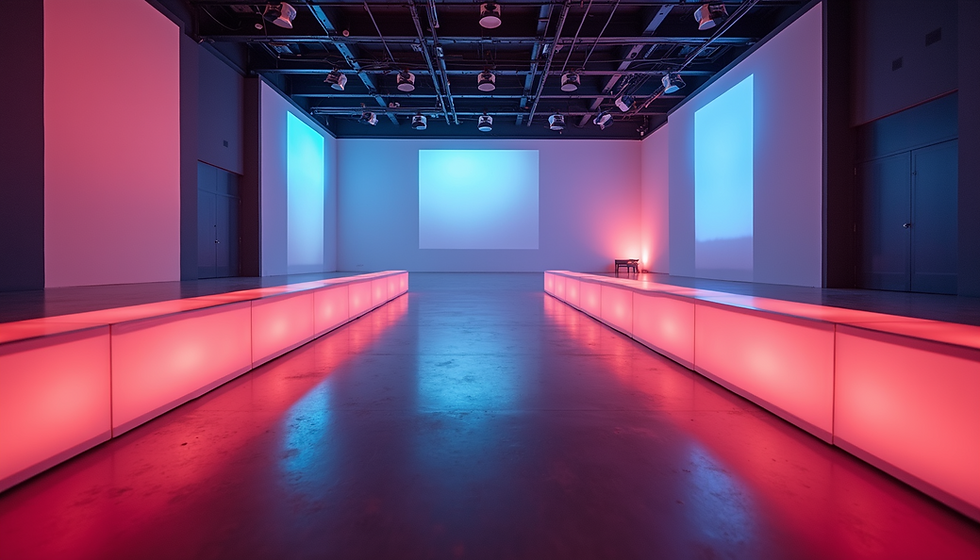Immersive event space designed by Creative Lab