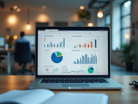 SEO analytics workspace