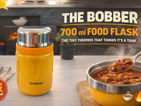 NIX | The Bobber 700 ml Food Flask – The Tiny Thermos That Thinks It’s a Tank 🍲🔥