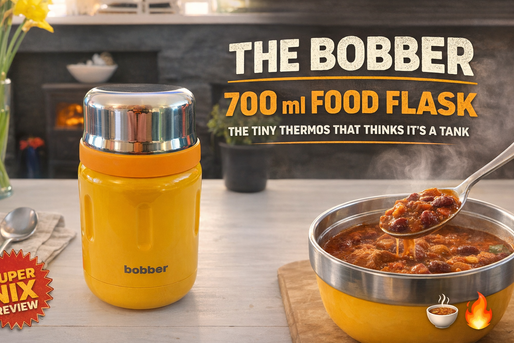 NIX | The Bobber 700 ml Food Flask – The Tiny Thermos That Thinks It’s a Tank 🍲🔥