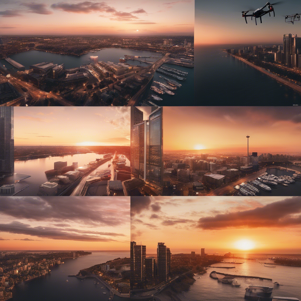 Sunset Drone Photography