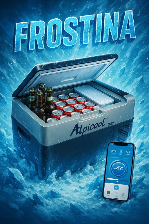 🧊 Frostina: The Ice Queen of Vanilla – A Nerd’s Love Letter to the Alpicool G22 22L