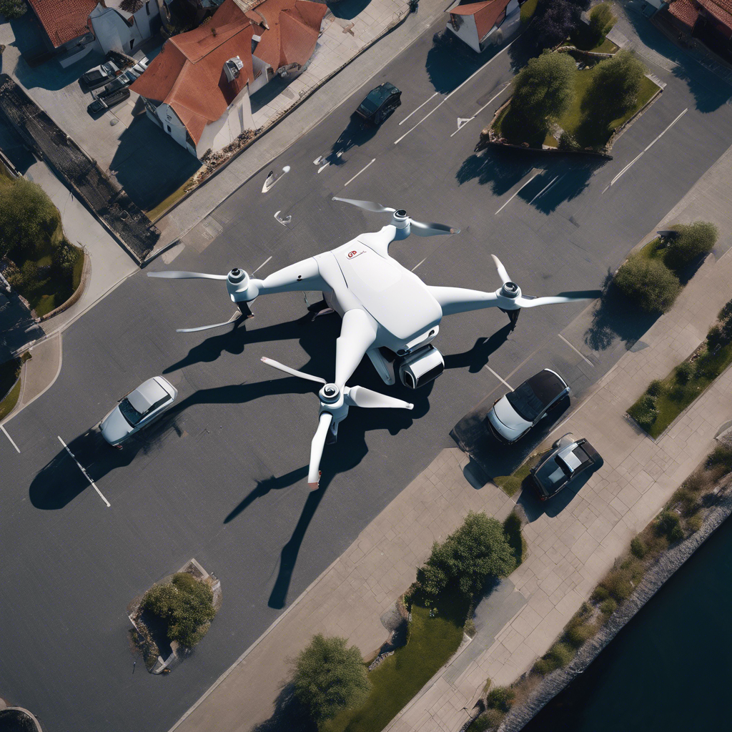 Drone Capturing Roof Details