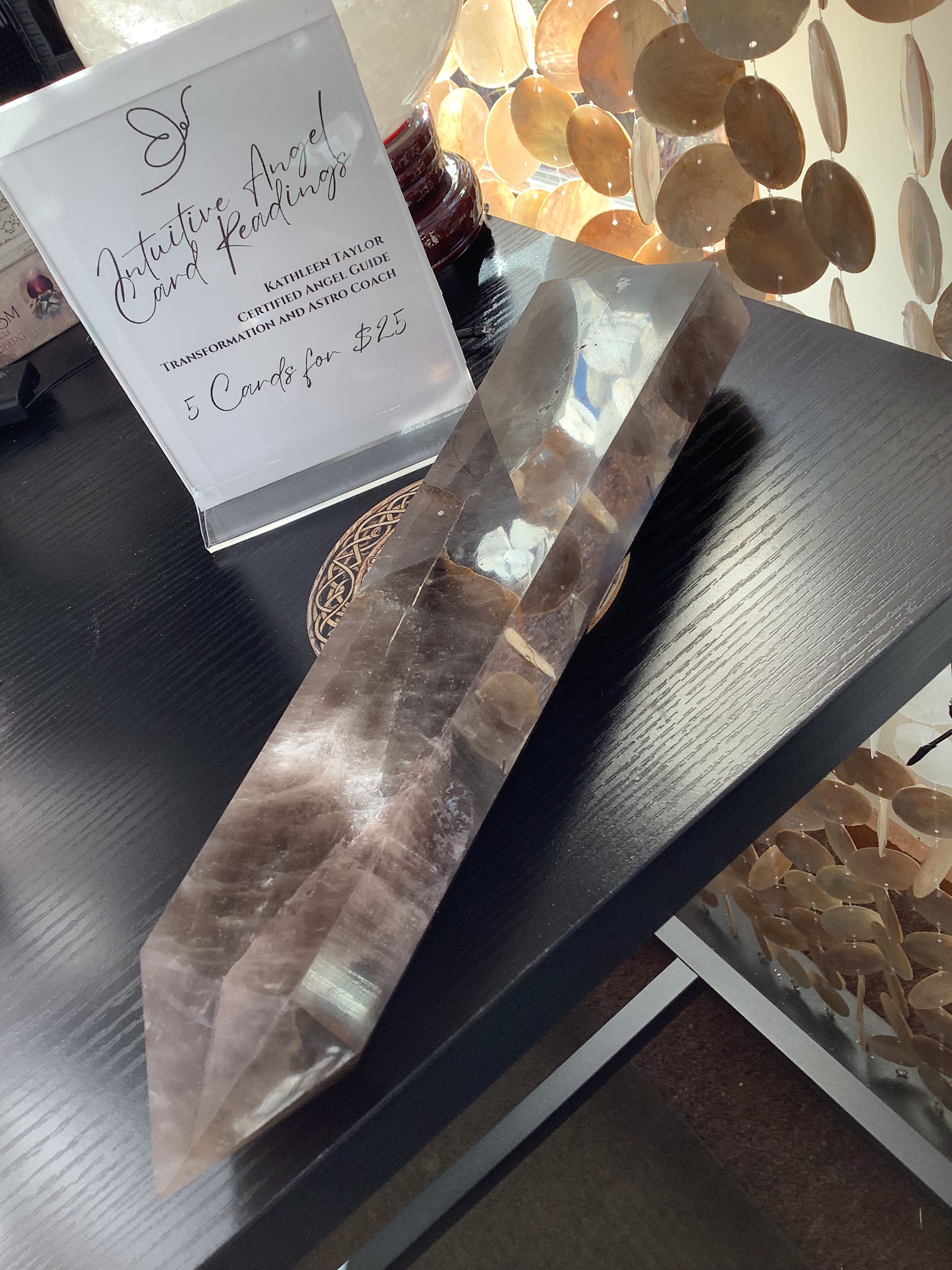 Smokey Quartz Tower