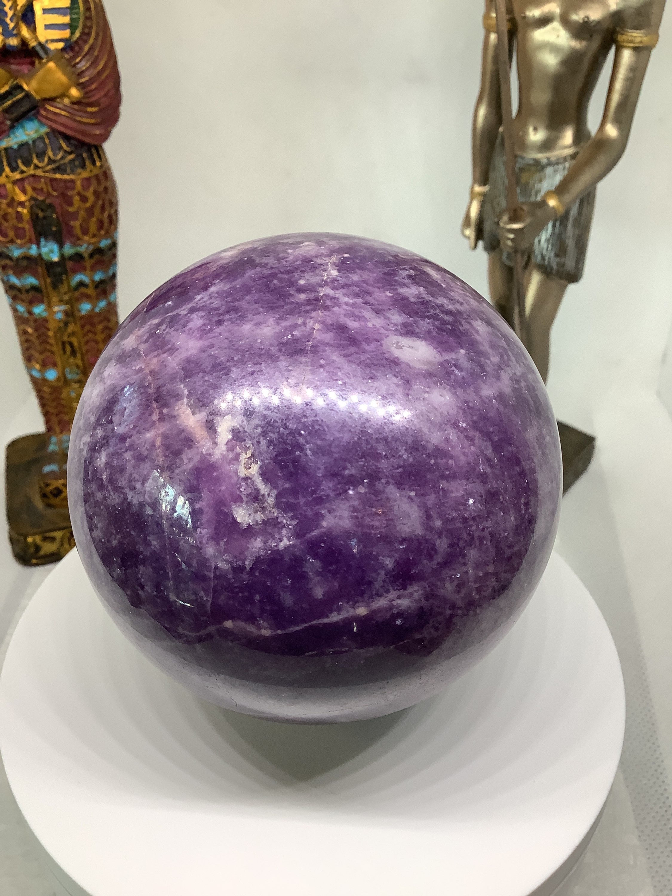 Lepidolite Sphere