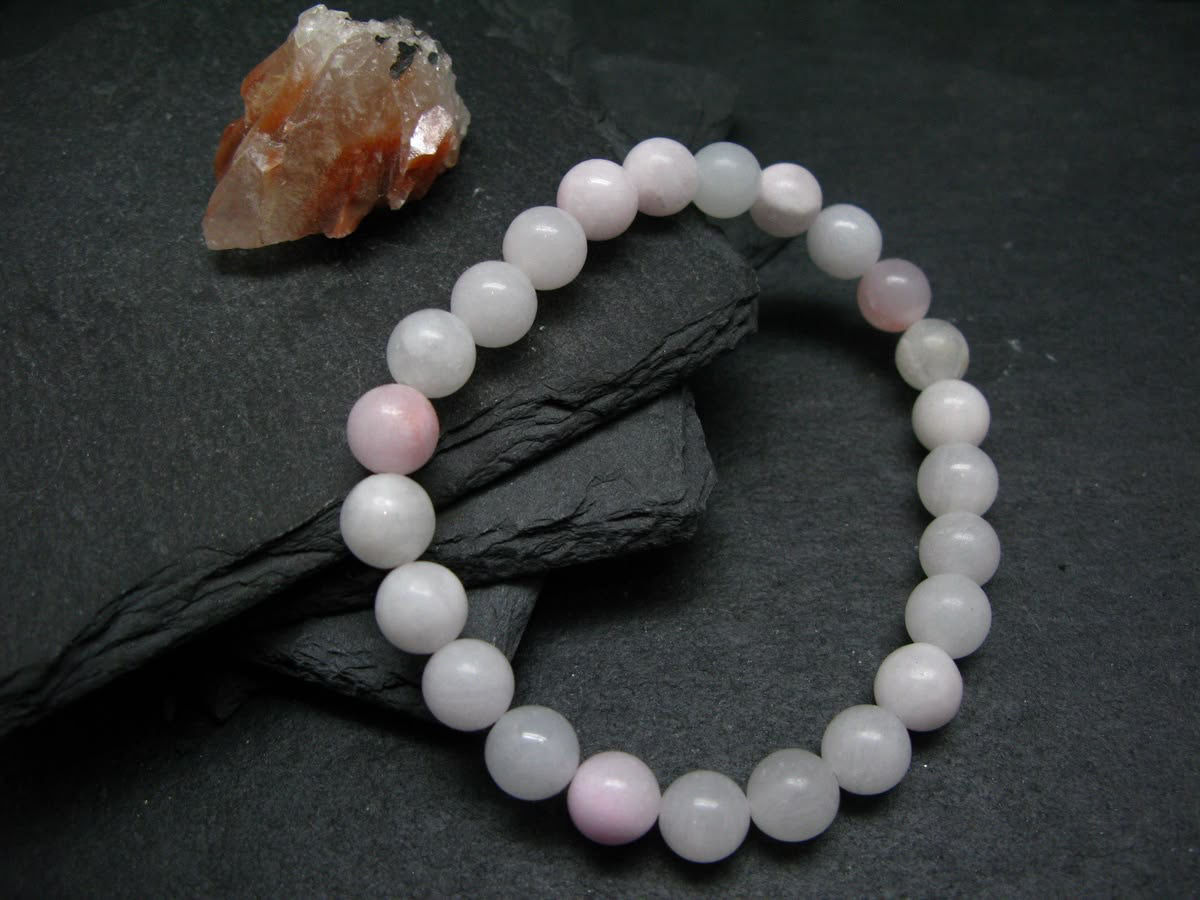 Pink Calcite 8mm Healing Bead Bracelet