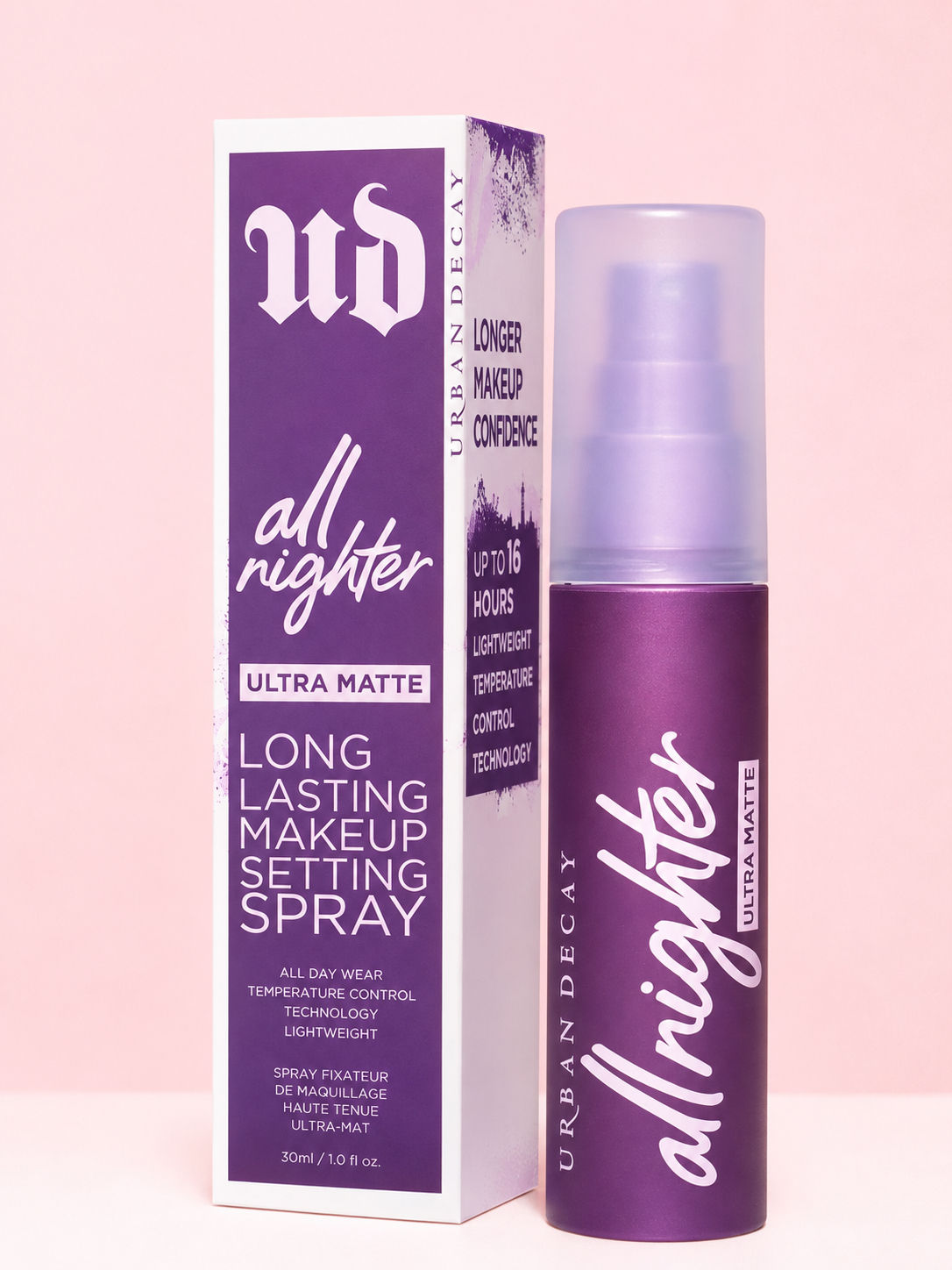 Urban Decay All Nighter Ultra Matte Long-Lasting Makeup Setting Spray – 1.0 oz
