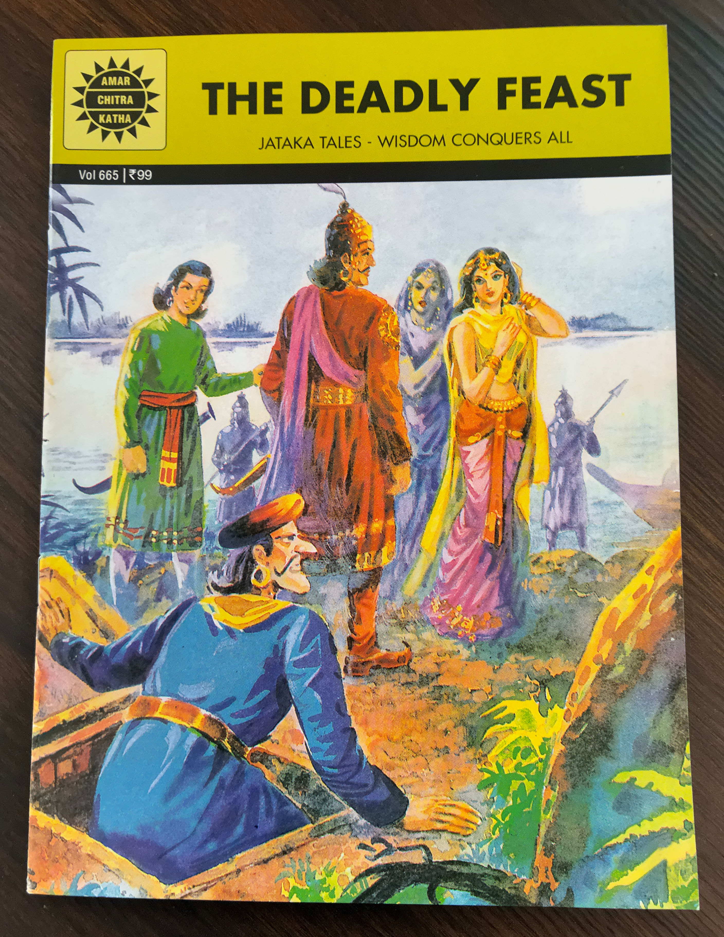 The Deadly Feast Jataka Tales, Wisdom Conquers All