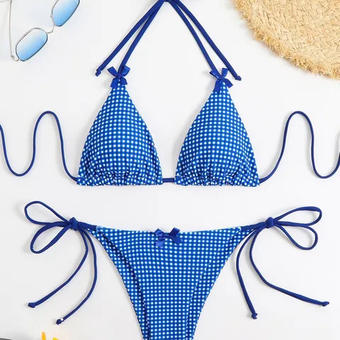 Miniature : Damen Bikini mit Ditsy Blumenmuster