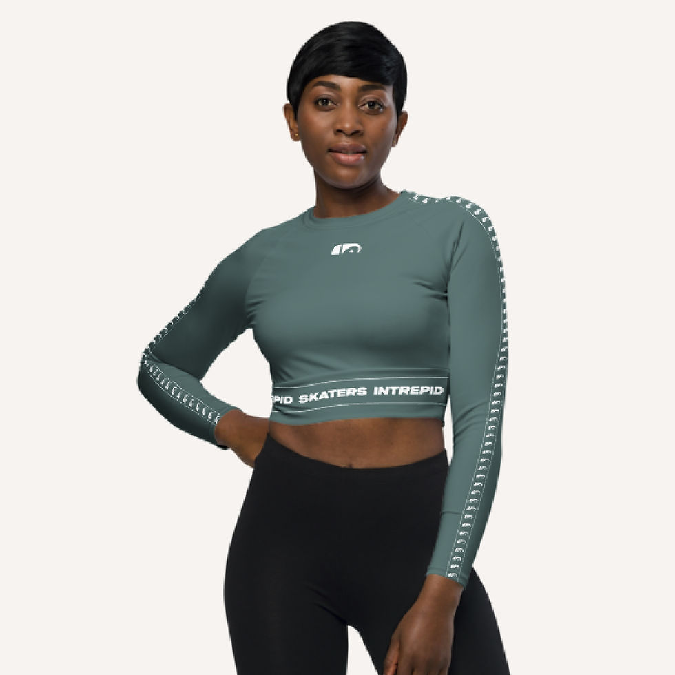 Thumbnail: Cropped Intrepid Skaters Green