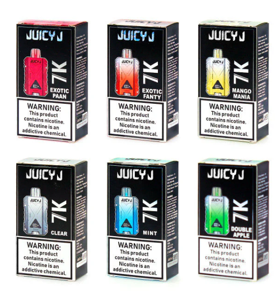 Juicy J Disposable Vape - 7000 Puffs - Mango Mania