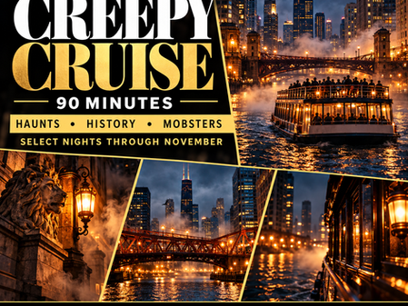 Spooky! Chicago Creepy Cruise Tonight!