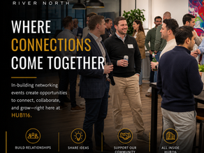 Some of the best connections happen right inside the building.
