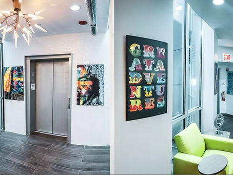 At HUB116, even the hallways have personality
