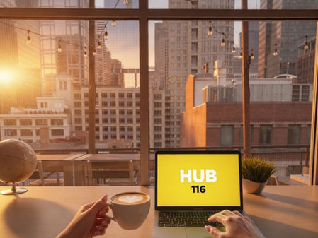New week, fresh energy at HUB116.