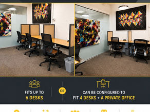 A unique workspace in the heart of River North.